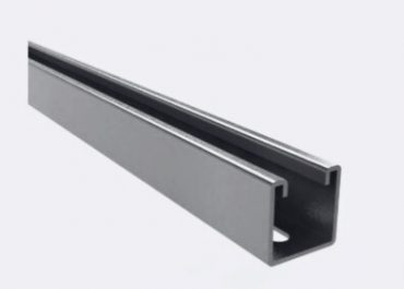 Unicanal Galvanizado de Acero Perforado Calibre 14 4x4